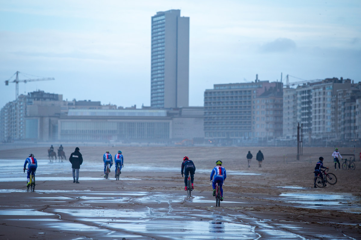 MS Oostende 2021 - trnink - pliv pomalu ustupuje