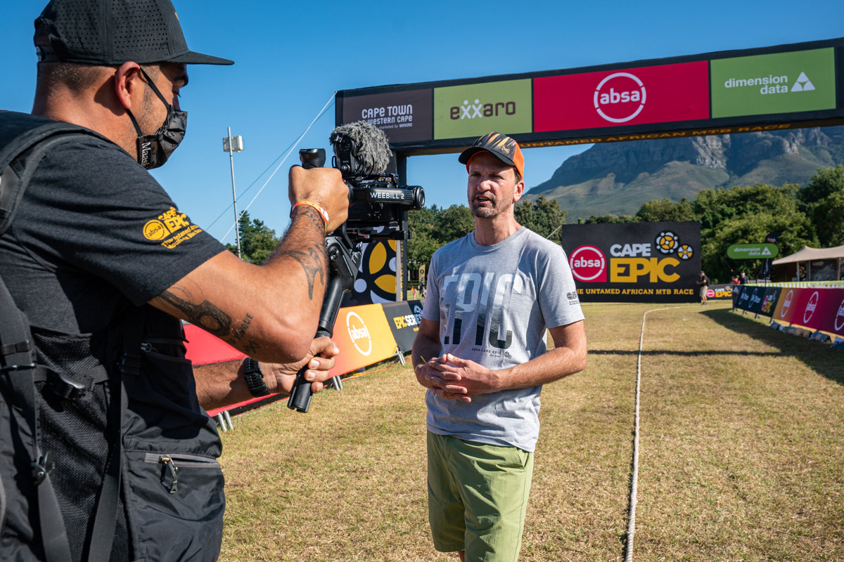 Cape Epic 2022 - otec Epicu Kevin Vermaak