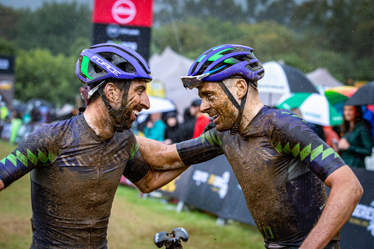 Cape Epic 2023 - 6. etapa - Petr Vako a Marc Stutzmann