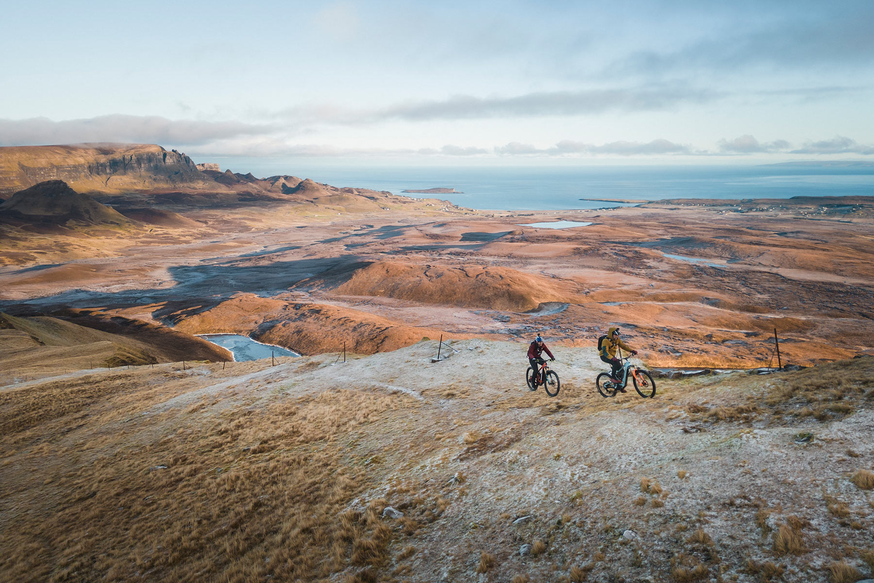 Danny MacAskill a Steve Peat na ostrov Skye