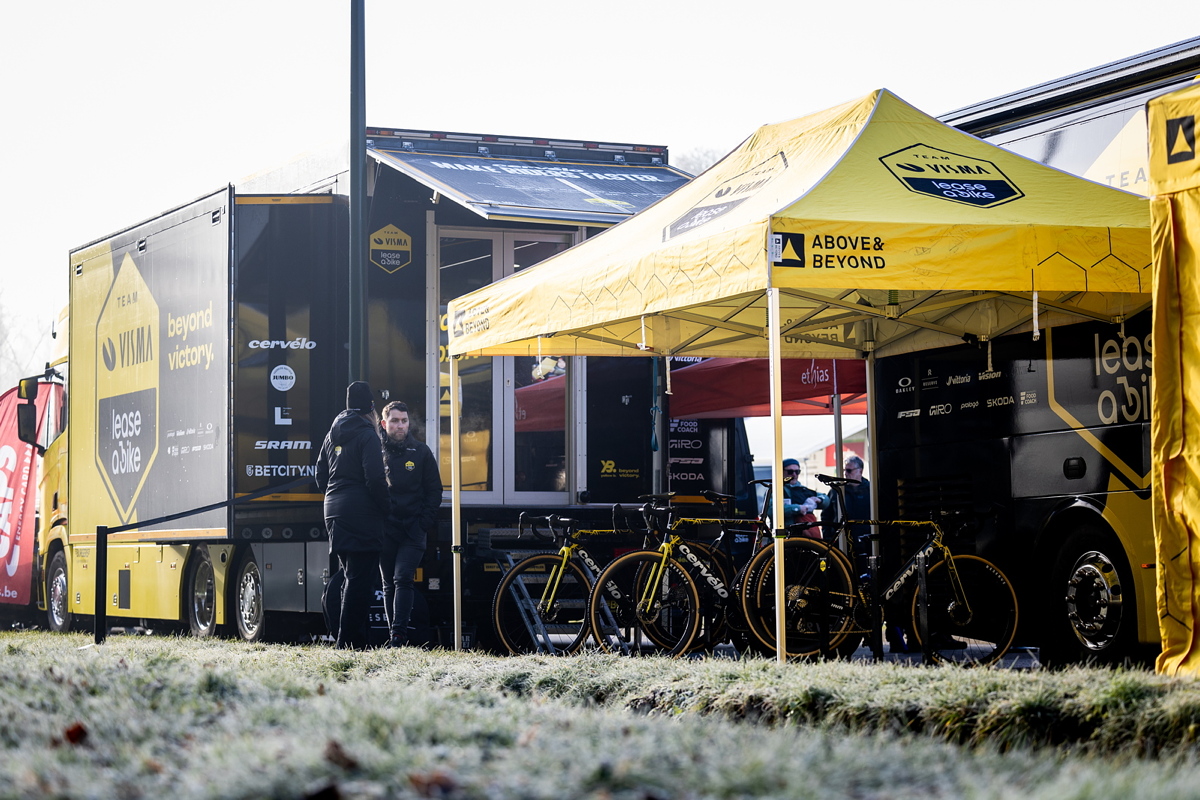 Zzem zvodnk tmu Visma Lease a bike