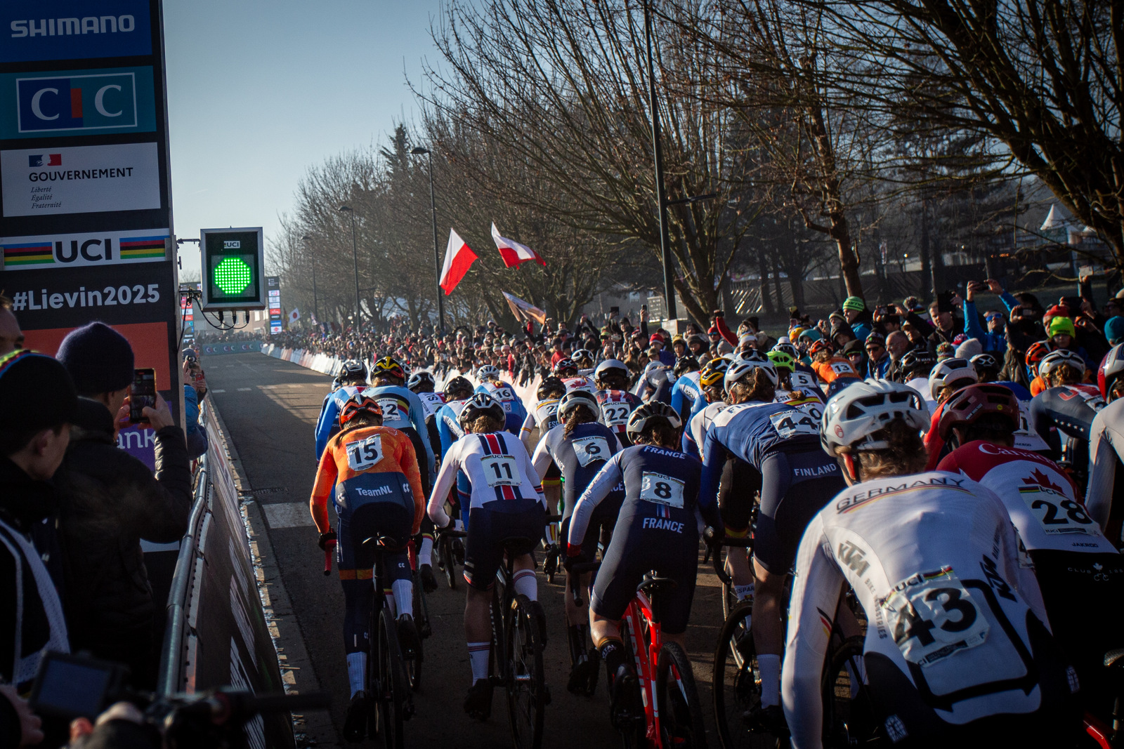 MS v cyklokrosu - Livin 2025 - juniorky