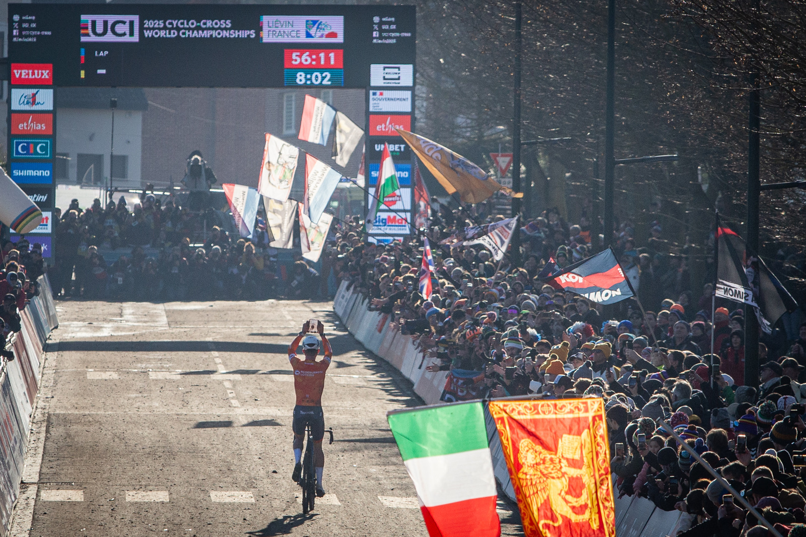 MS v cyklokrosu - Livin 2025 - Tibor del Grosso