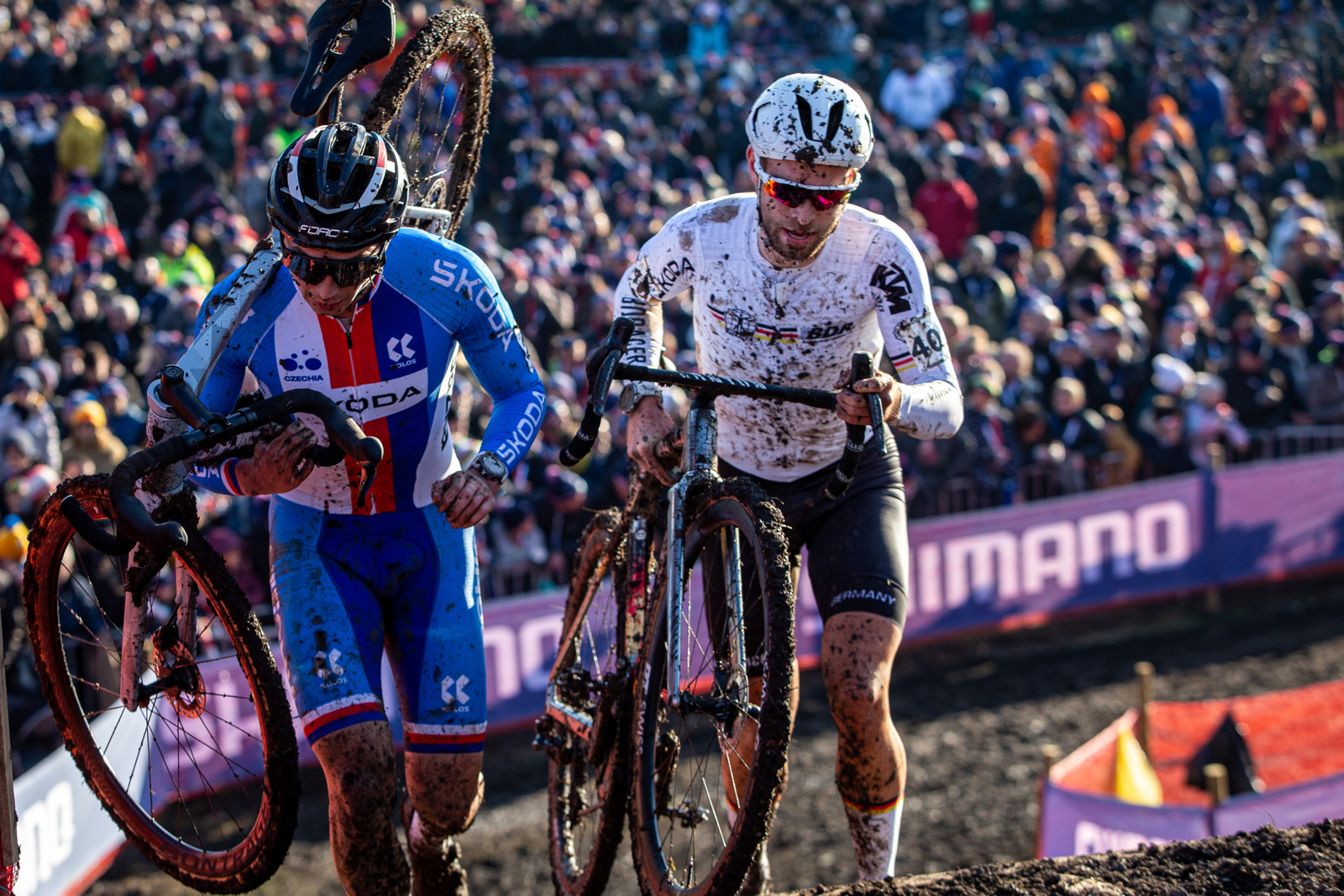 MS v cyklokrosu - Livin 2025 - Michaelu Boroovi zvod nesedl