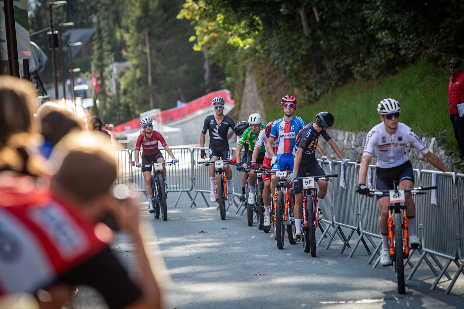 Mistrovstv svta MTB - Crans Montana 2025 - tafety