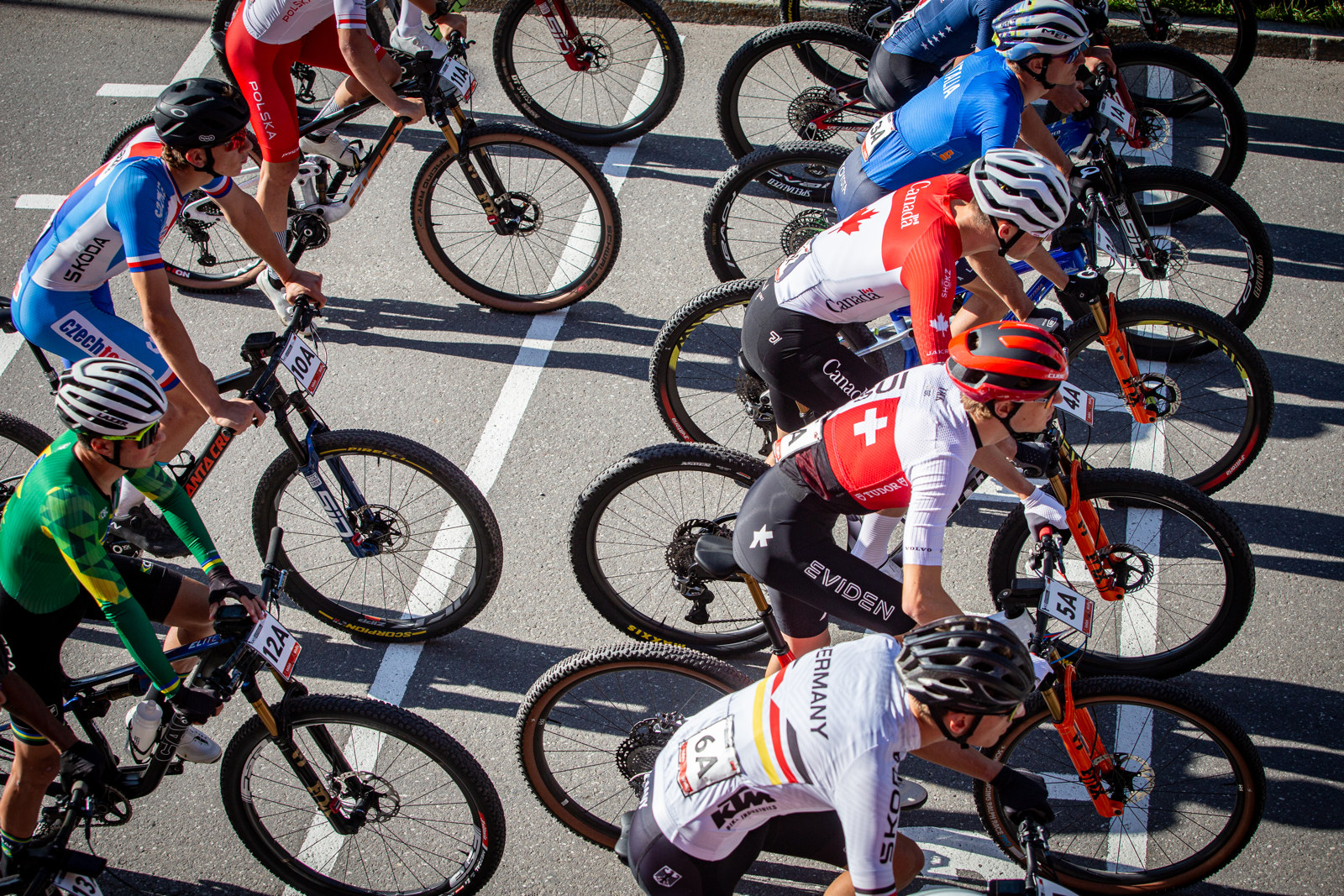 Mistrovstv svta MTB - Crans Montana 2025 - tafety