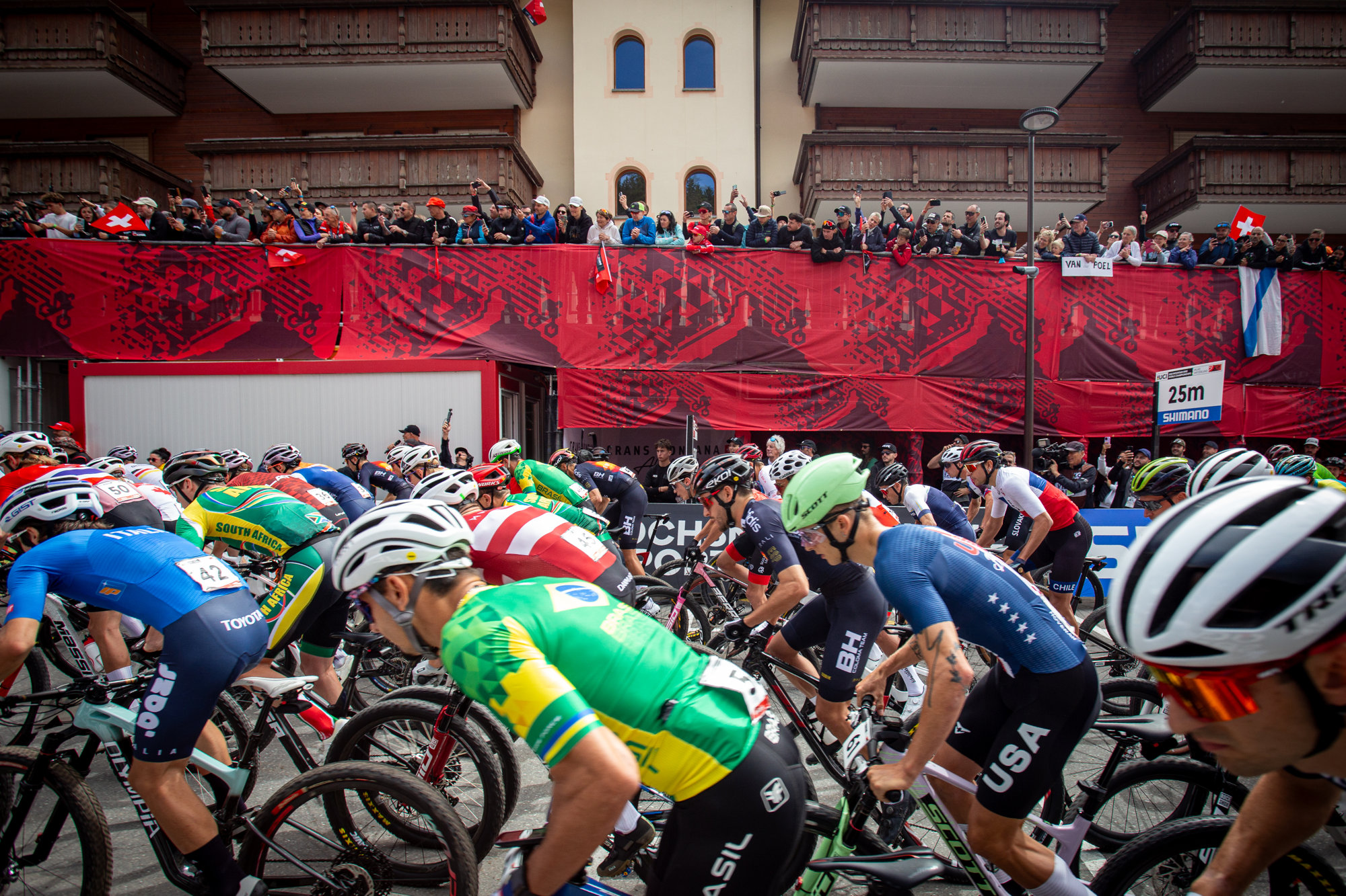 Mistrovstv svta XCO - Crans Montana 2025 - eny U23 & mui Elite