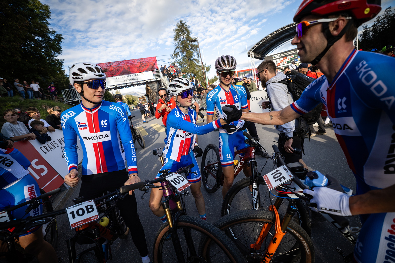 Mistrovstv svta MTB - Crans Montana 2025 - tafety