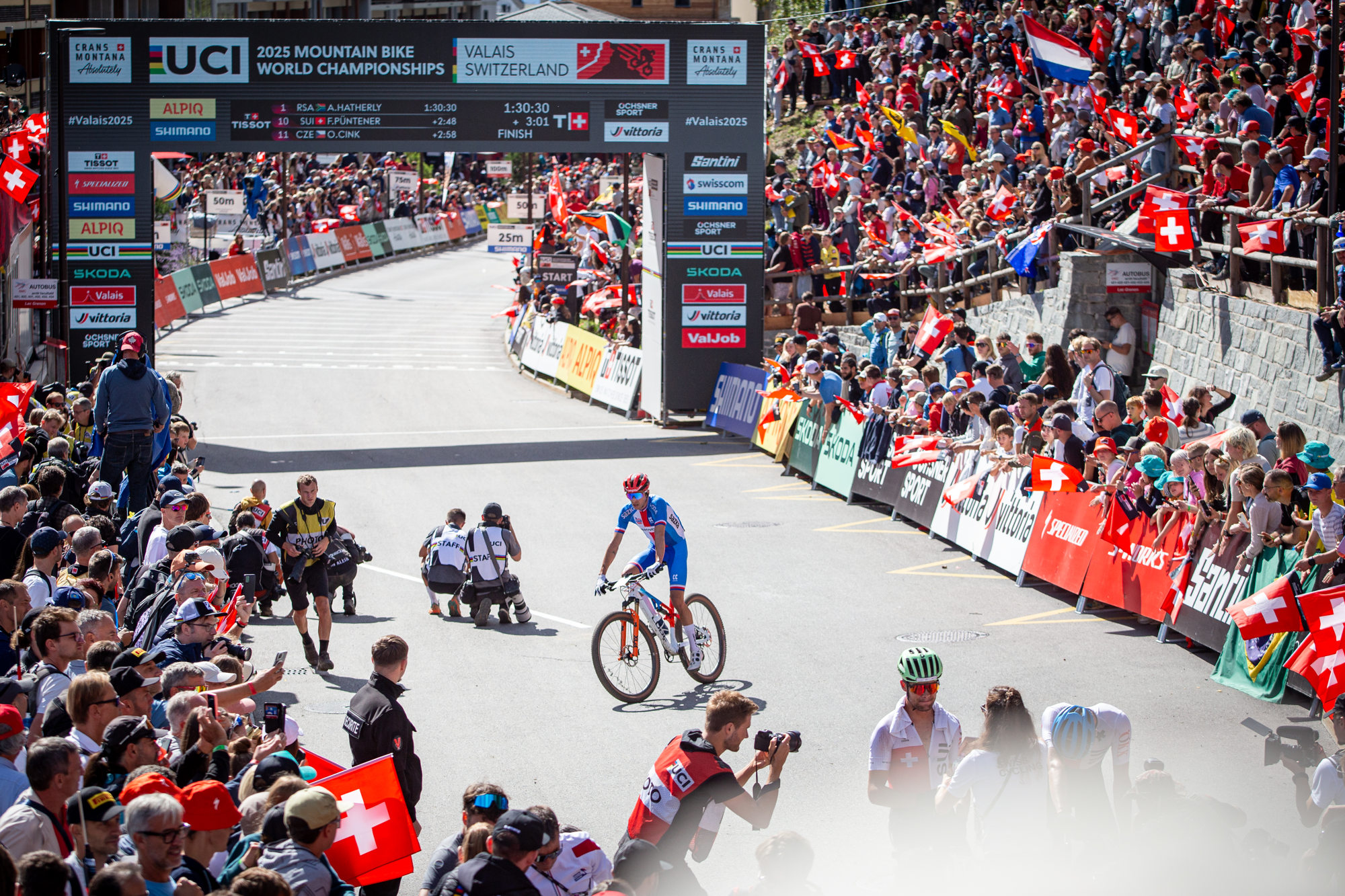 Mistrovstv svta XCO - Crans Montana 2025 - eny U23 & mui Elite