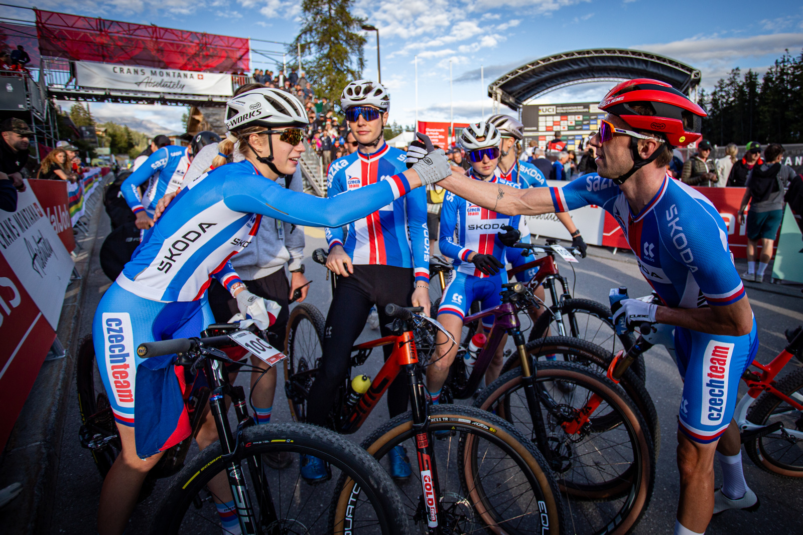 Mistrovstv svta MTB - Crans Montana 2025 - tafety