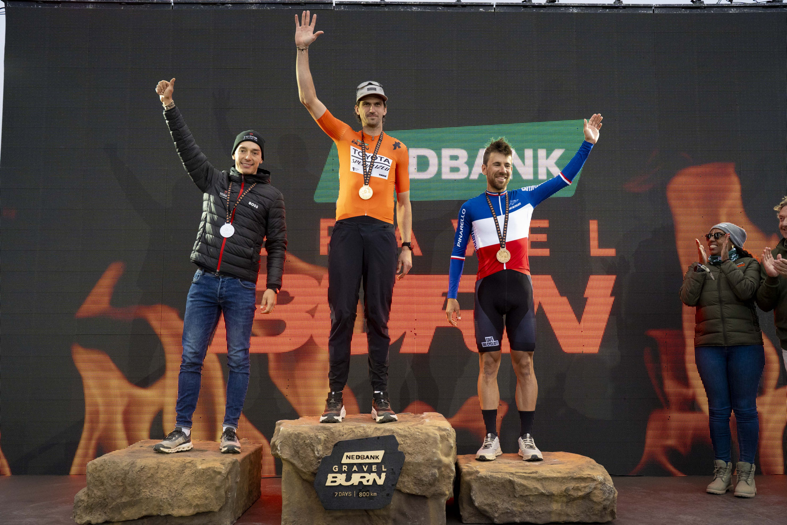 Gravel Burn 2025 - nejlep trojice mu