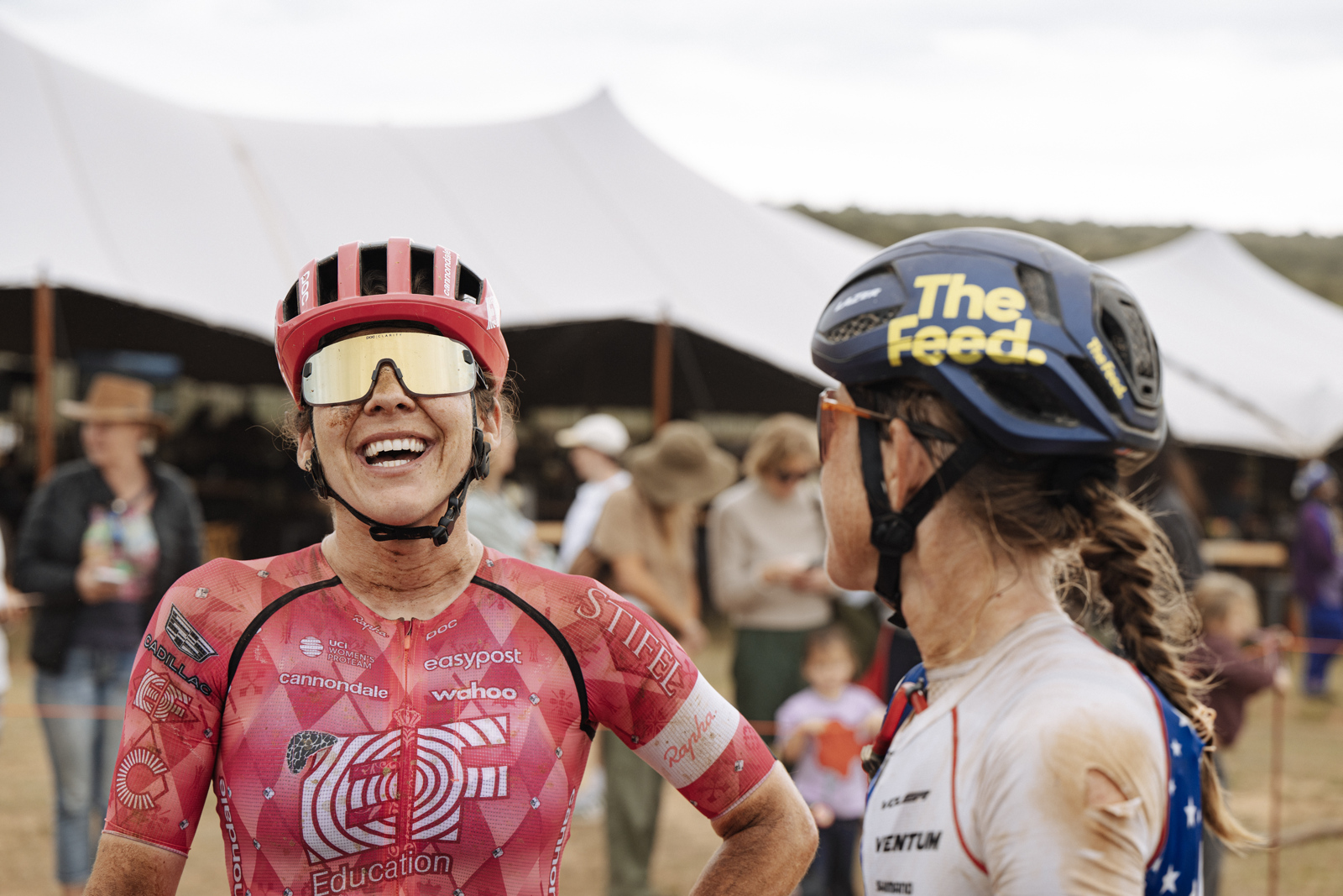 Gravel Burn 2025 - hvzda enskho pelotonu Alison Jackson