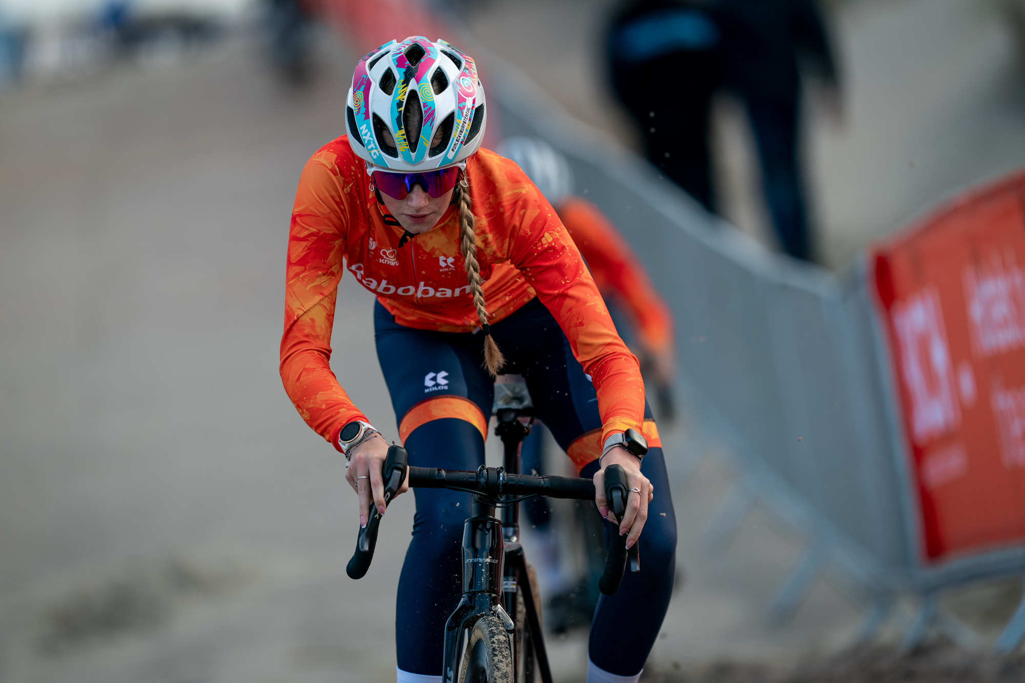 Mistrovstv Evropy v cyklokrosu - Middelkerke 2025 - trenink