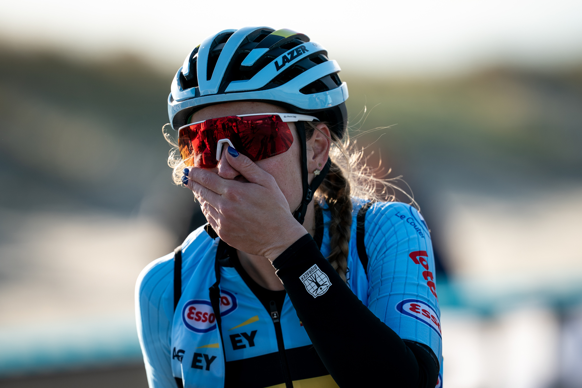 Mistrovstv Evropy v cyklokrosu - Middelkerke 2025 - trenink