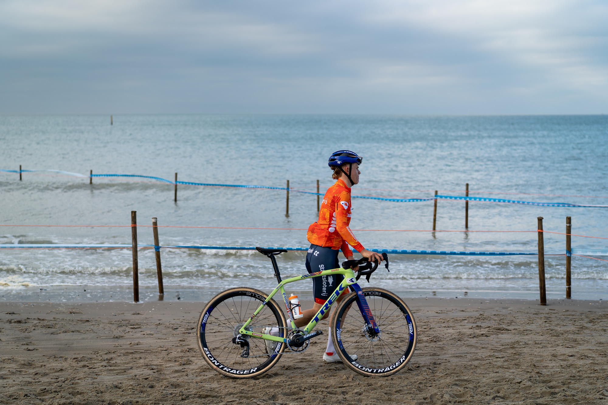 Mistrovstv Evropy v cyklokrosu - Middelkerke 2025 - trenink