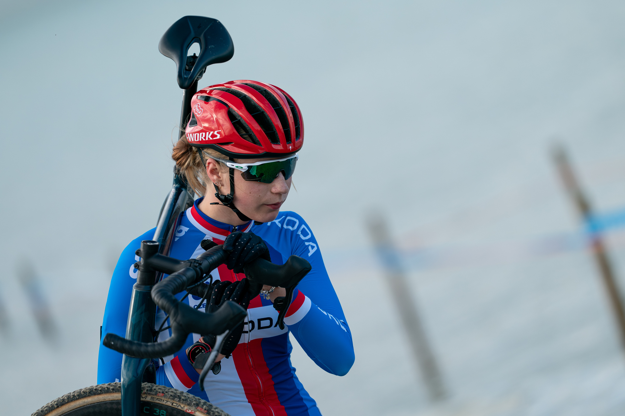 Mistrovstv Evropy v cyklokrosu - Middelkerke 2025 - trenink