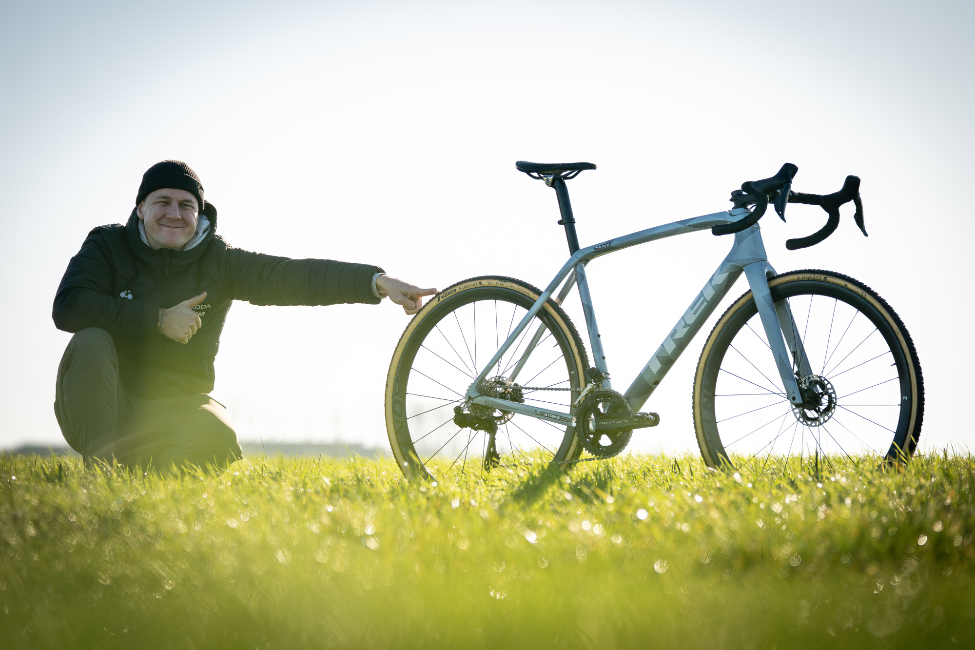 ME v cyklokrosu - Middelkerke 2025 - zvodn stroje - trenink