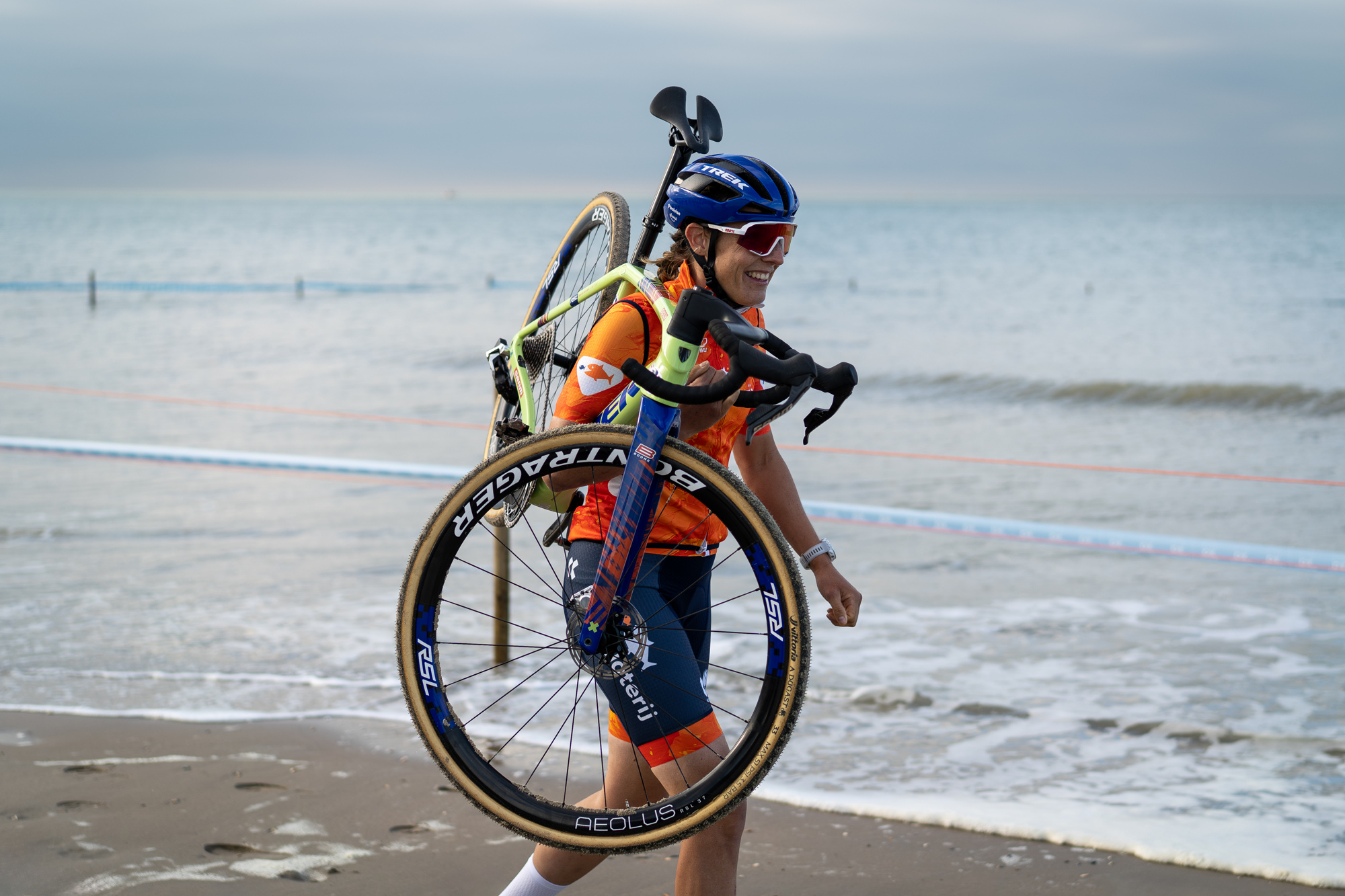 Mistrovstv Evropy v cyklokrosu - Middelkerke 2025 - trenink