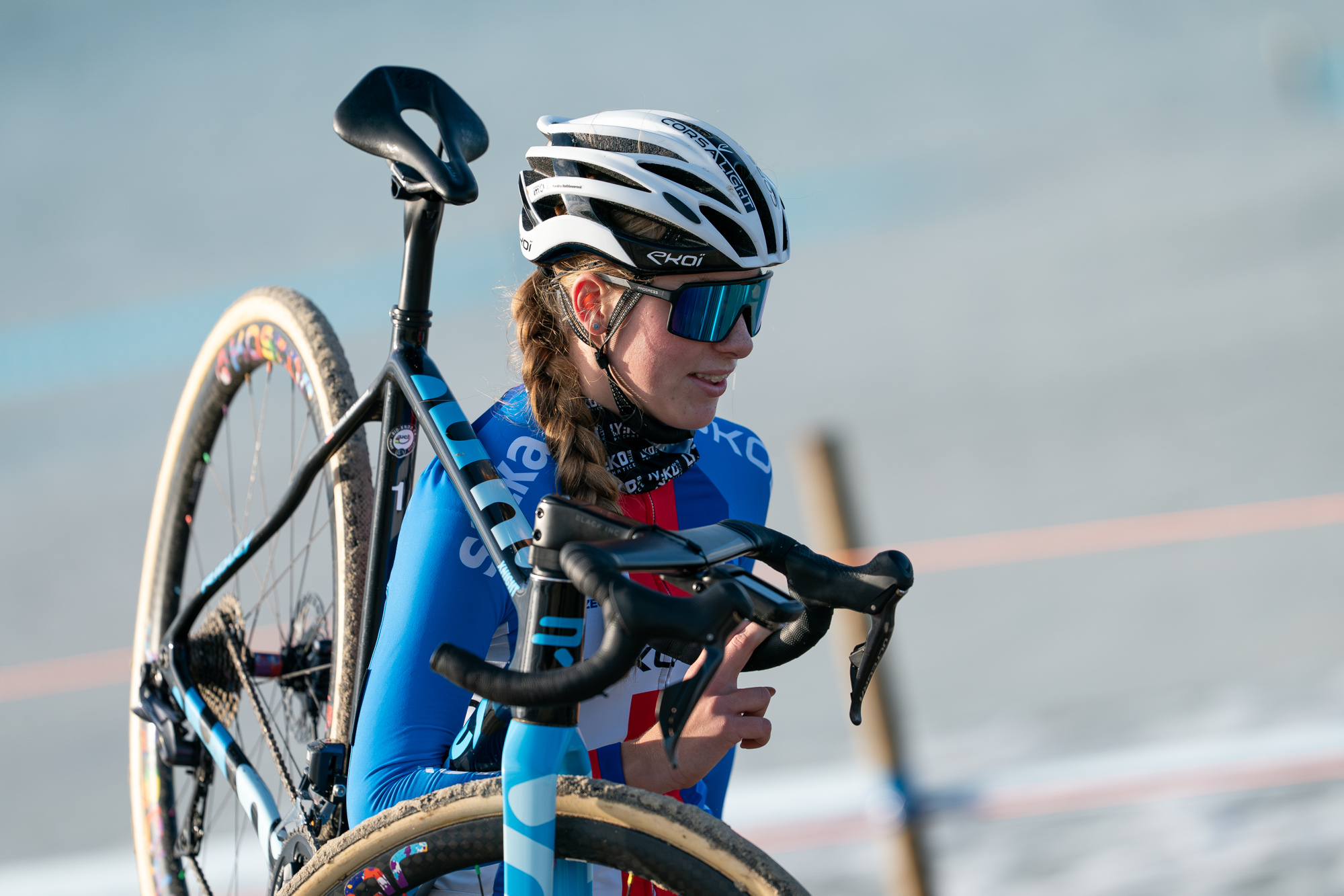 Mistrovstv Evropy v cyklokrosu - Middelkerke 2025 - trenink