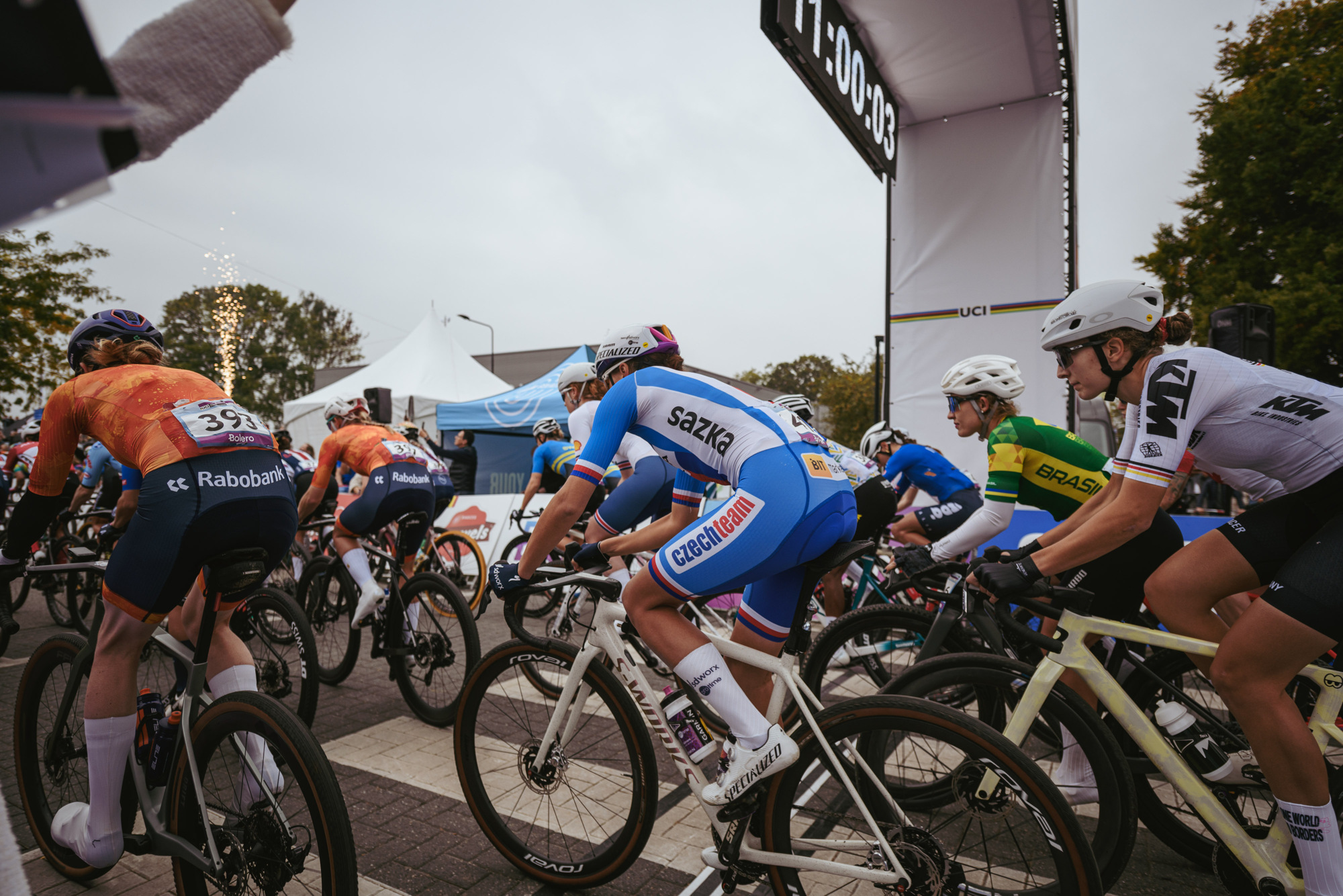 Mistrovstv svta gravel 2025 - sobota