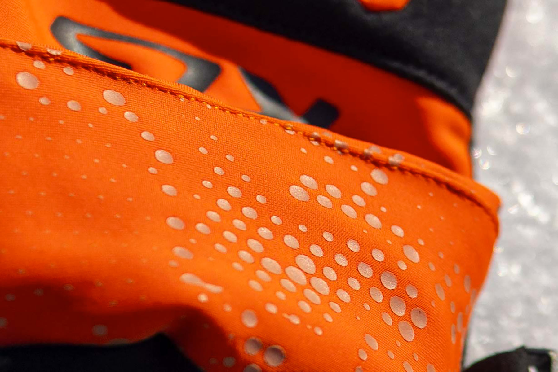 Zimn rukavice KLS Cape orange