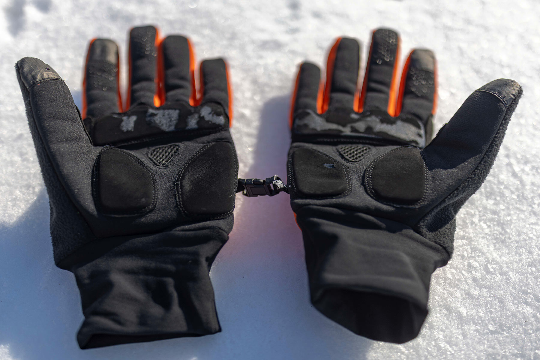 Zimn rukavice KLS Cape orange