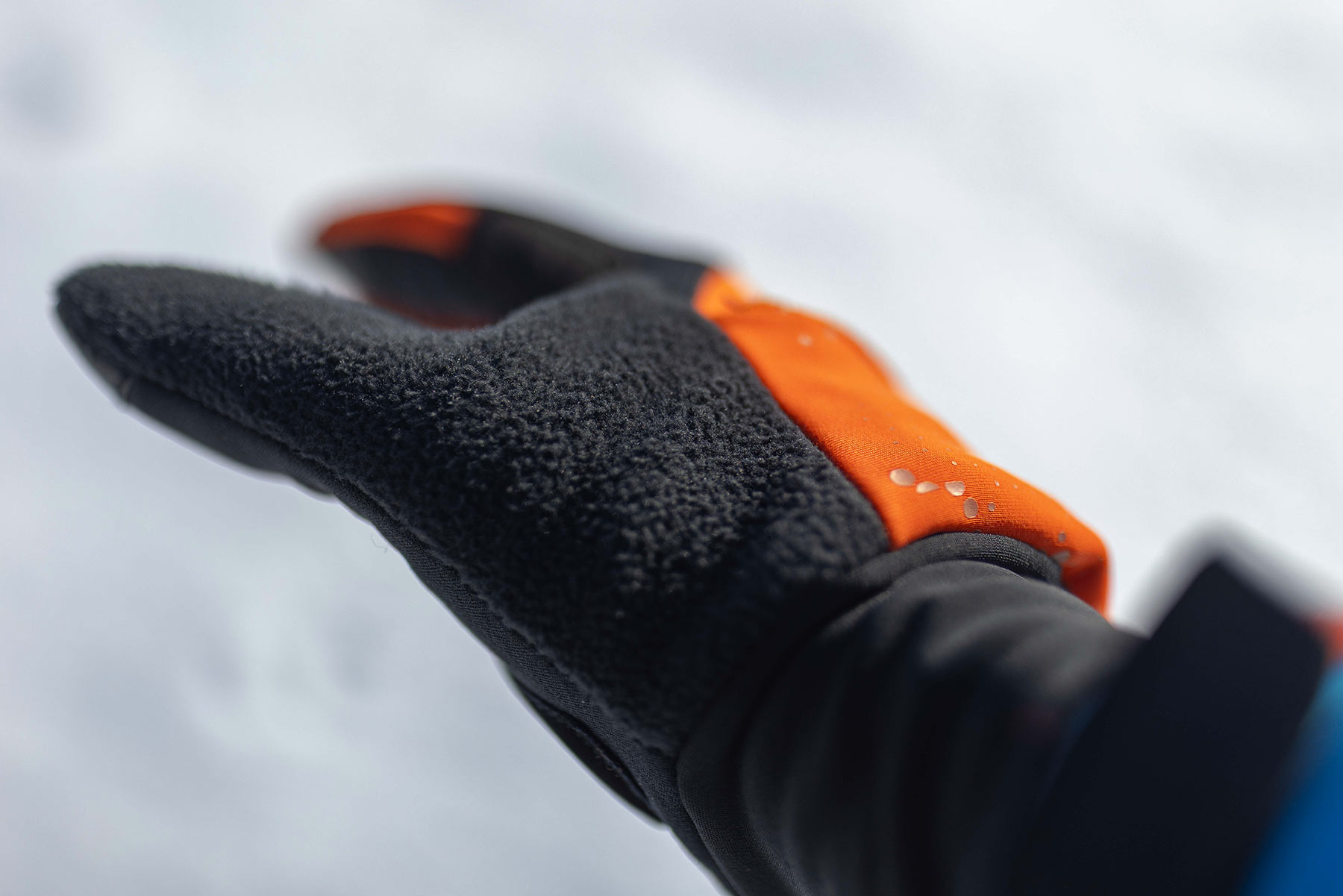 Zimn rukavice KLS Cape orange