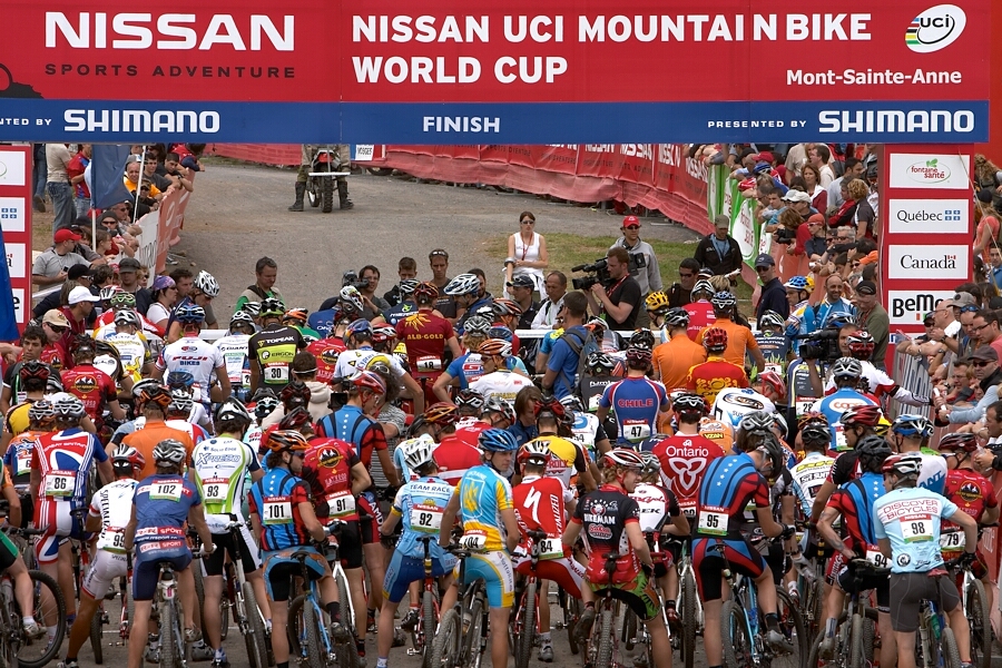 Nissan UCI MTB World Cup - Mont St. Anne, 23.6.'07 - ped startem mu