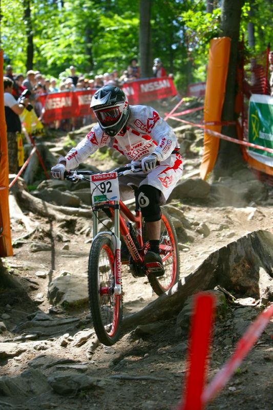 SP DH #1 Maribor 2008 Remy Charrier