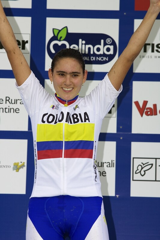 UCI MTB World Championship 2008 - Val di Sole/ITA - 18.6. - prvn titul pro Kolumbii - Laura Abril
