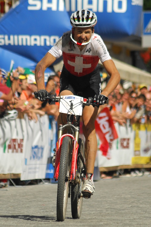 MS Maraton 2008 - Villabassa /ITA/ - Christoph Sauser byl v cli prvn