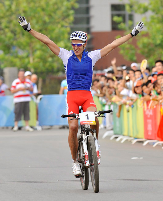 Olympijsk hry 2008 - Peking - Absalon vtz, foto: Rob Jones