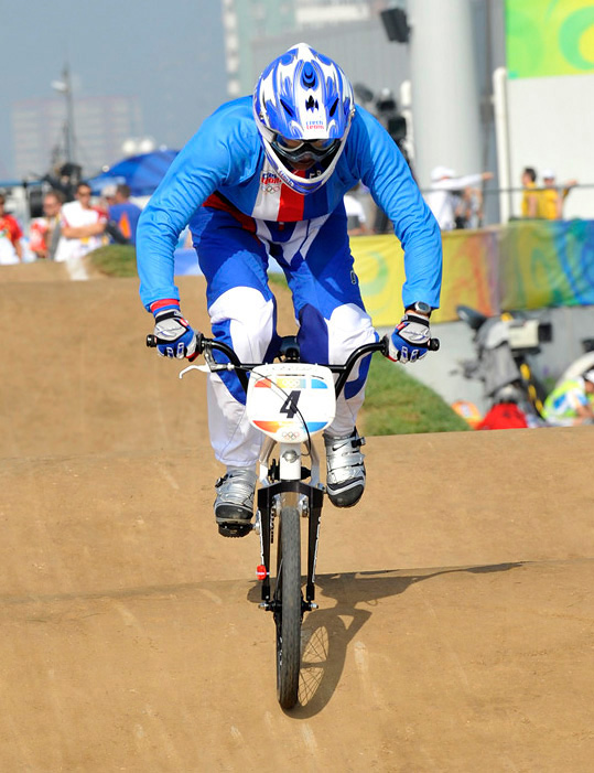 BMX - Olympijsk hry - Peking 2008 - Jana Horkov , foto: Rob Jones/Canadiancyclist.com