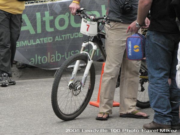 Leadville Trail 100 - Lance Armstrong, foto: Pavel Mikez