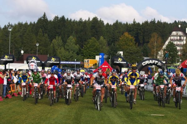 Merida Bike Vysoina - maraton 27.9. 2008  - start zvodu na 40 km