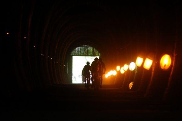 Author Šela Marathon 2009: železniční tunel