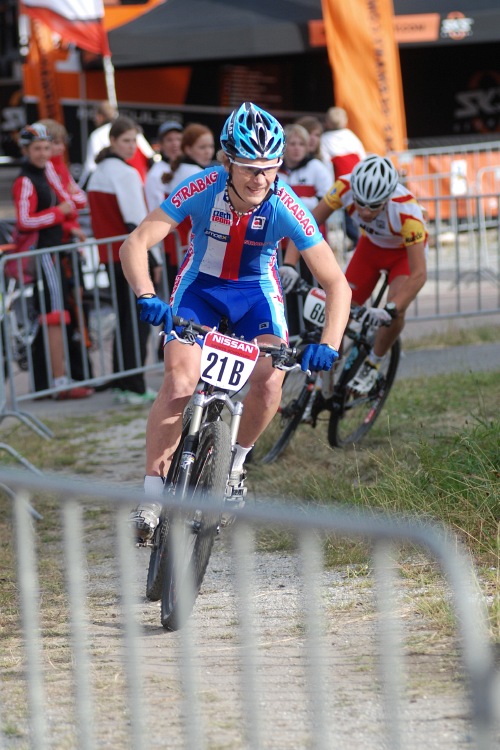 Mistrovství Evropy MTB XC 2009 - Zoetermeer /NED/ - týmové štafety: Josef Kamler
