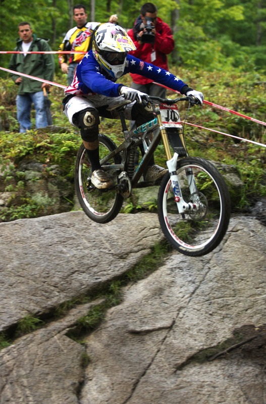 Nissan UCI MTB World Cup 4X/DH #7 - Bromont 1.8. 2009 - Aaron Gwin