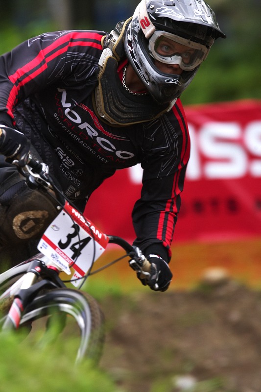 Nissan UCI MTB World Cup 4X/DH #7 - Bromont 1.8. 2009 - Fionn Griffith