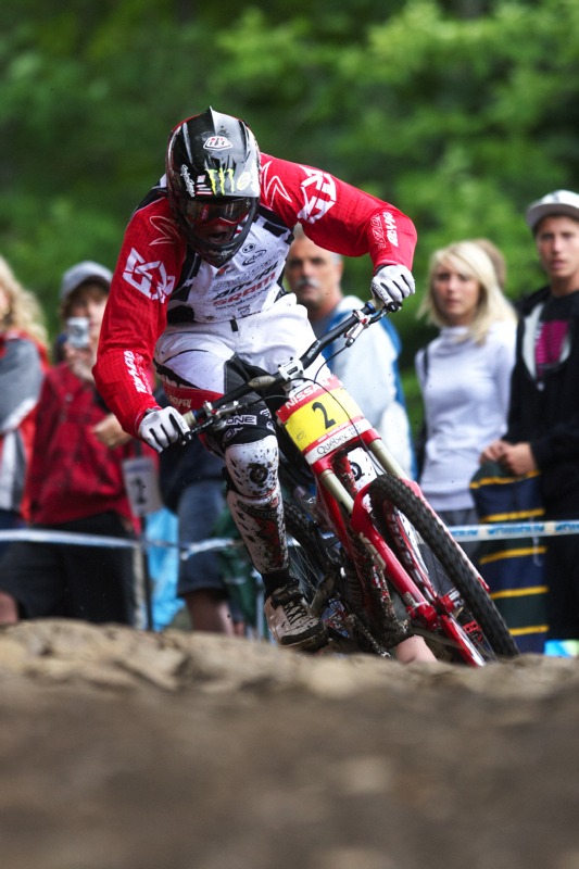 Nissan UCI MTB World Cup 4X+DH #6 - Mont St. Anne /KAN/ 25.7.2009 - Steve Peat