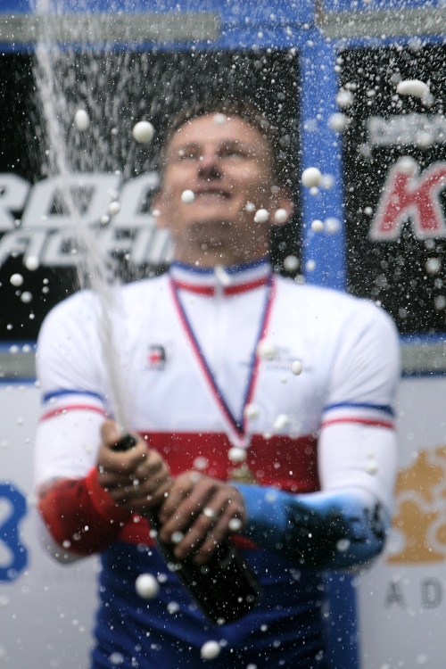 Mistrovství ČR MTB XC 2009 - Karlovy Vary: Boudovy mistrovské bublinky