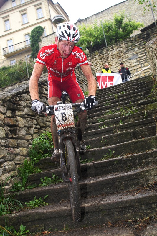 esk pohr XCO #5 - Kutn Hora 22.8. 2009 - Ondej Bambula ml dobr den, skonil 10. a celkov vyhrl U23