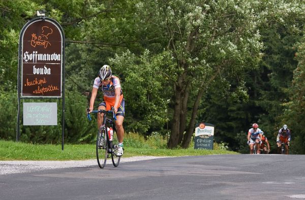 MTB reprezentan soustedn Trutnov 09 - vjezd na Hoffmannovy boudy