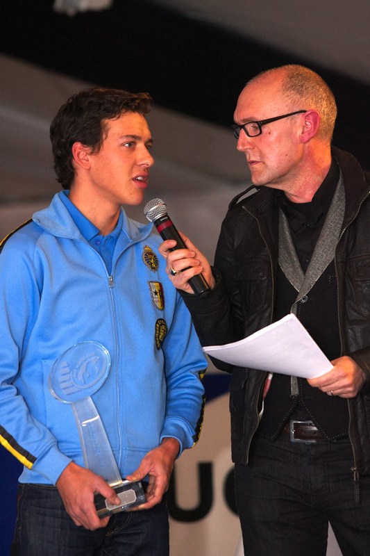 Cyklokrosov MS v Tboe 2010 - tvrtek: vitz kategorie U23, nadjn Tom Meeusen