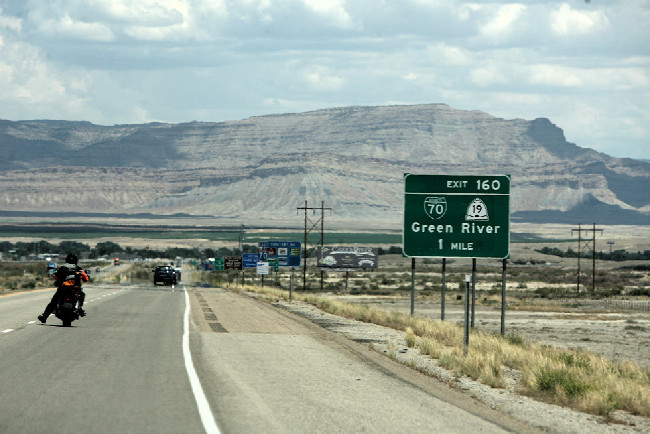 Moab 2012 cesta ze Salt Lake