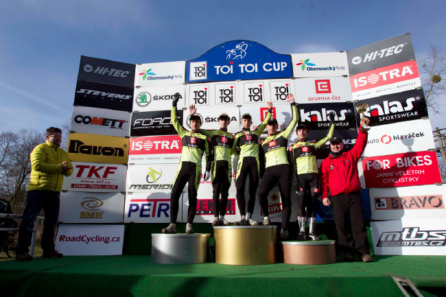 MČR v cyklokrosu, Loštice 2014: nejlepší tým Toi Toi Cupu 2013/2014
