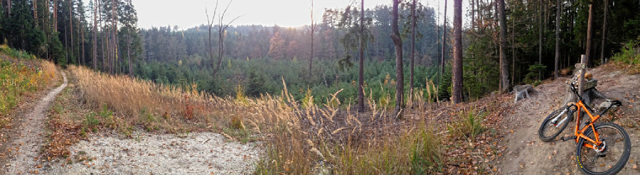 Rychleby - podzim 2015 - údolí Černého potoka