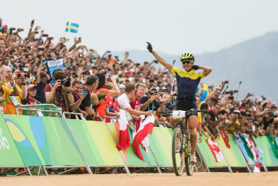Jenny Rissveds vítězí v olympijském závodě