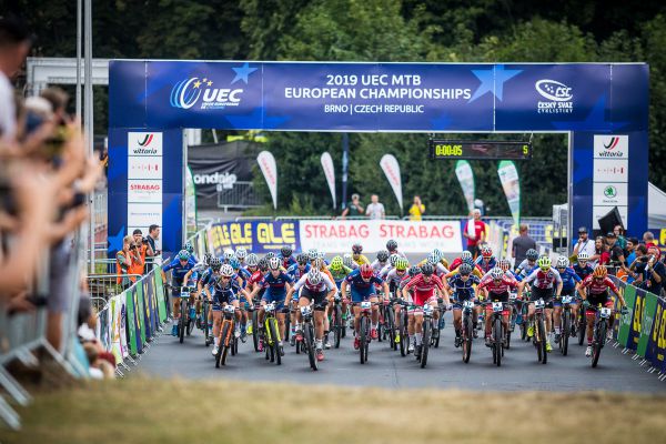 Mistrovství Evropy XCO - Brno 2019 - sobota