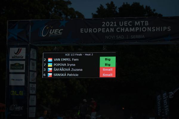 Mistrovstv Evropy XCO - Novi Sad 2021 - XCE Sprint eliminator